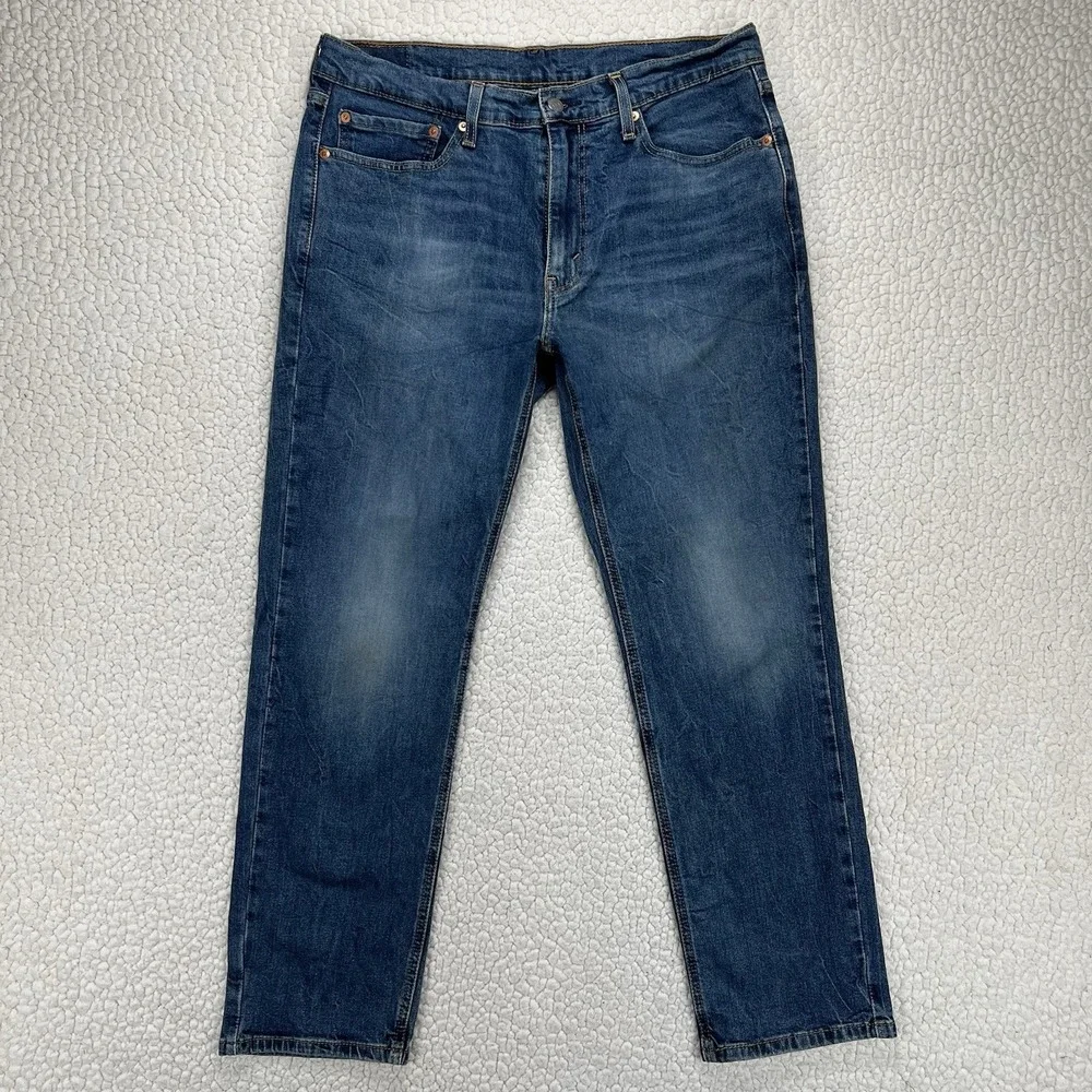 Levi's 541 Jeans Mens 32x30 (Actual 32x28) Blue Athletic Taper Grunge Streetwear